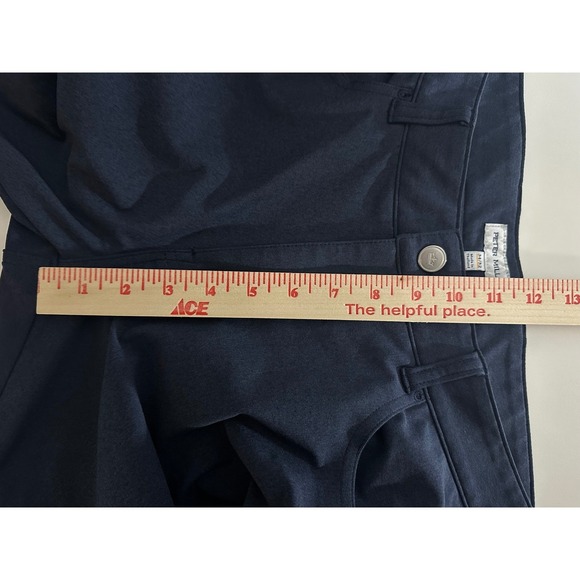 Peter Millar Charlotte Performance Trouser Mens 34x32 Navy Golf Chino MF23EB50FB - Picture 9 of 15